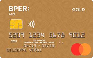 Carta di credito BPER Card Gold BPER Banca