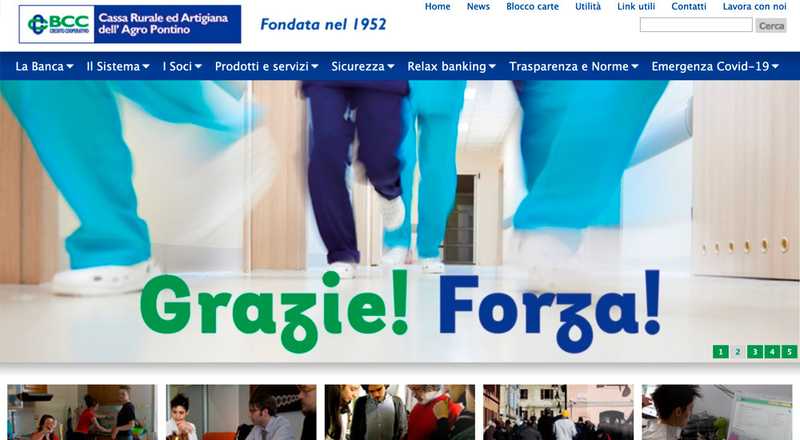 Informazione Generale - Cassa Rurale ed Artigiana dell'Agro Pontino BCC