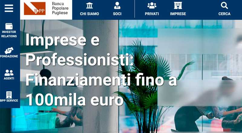 Informazione Generale - Banca Popolare Pugliese