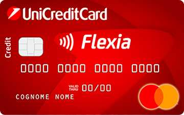 Carta di credito UniCreditCard Flexia Classic UniCredit