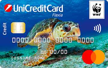 Carta di credito UniCreditCard Flexia Classic WWF UniCredit