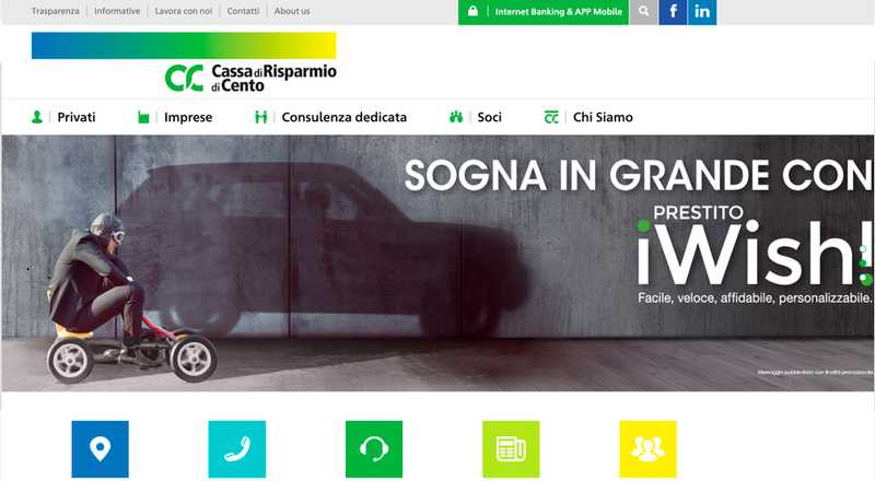 Informazione Generale - Cassa di Risparmio di Cento