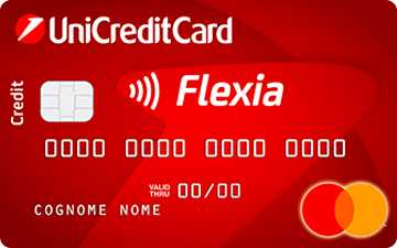 Carta di credito UniCreditCard Flexia Giovani UniCredit