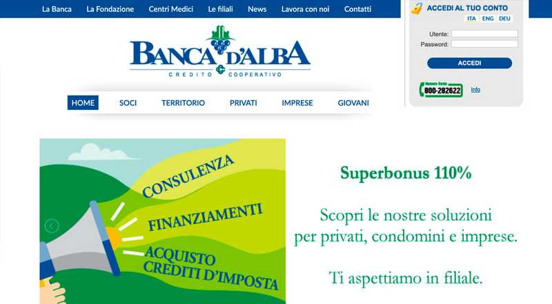 Informazione Generale - Banca d'Alba