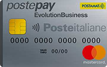 Carta prepagata Postepay Evolution Business BancoPosta