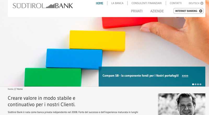 Informazione Generale - Südtirol Bank