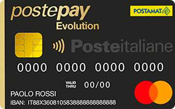 Carta prepagata Postepay Evolution BancoPosta