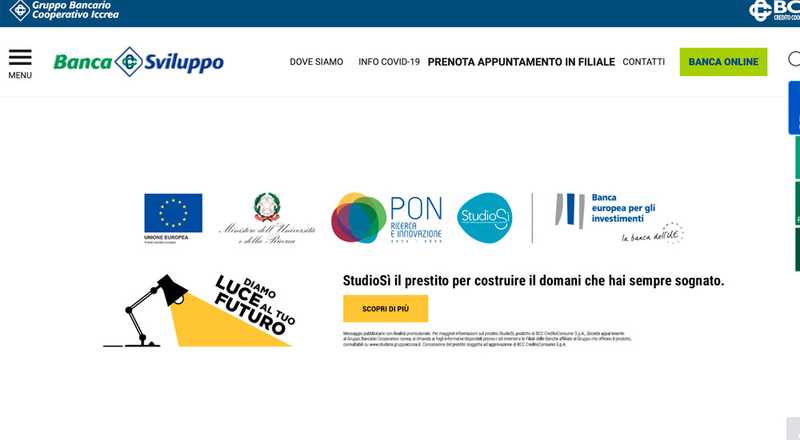 Informazione Generale - Banca Sviluppo