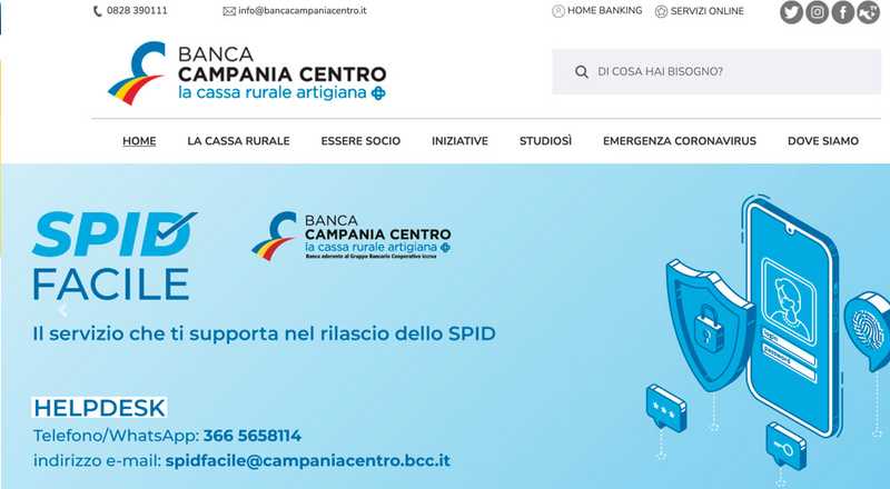 Informazione Generale - Banca Campania Centro