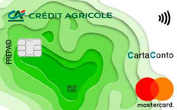 Carta prepagata CartaConto Crédit Agricole