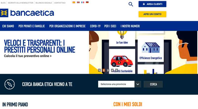 Informazione Generale - Banca Etica