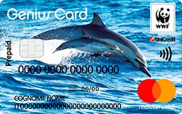 Carta prepagata Genius Card WWF UniCredit