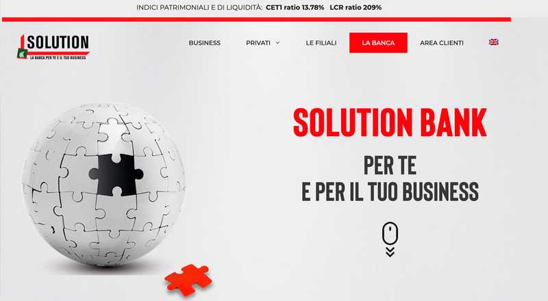 Informazione Generale - Solution Bank