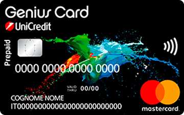 Carta prepagata Genius Card UniCredit