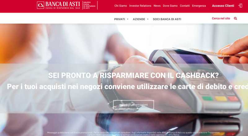 Informazione Generale - Banca di Asti