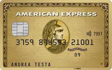 Carta di credito Oro American Express Crédit Agricole