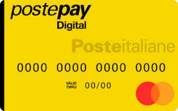 Carta prepagata Postepay Digital BancoPosta