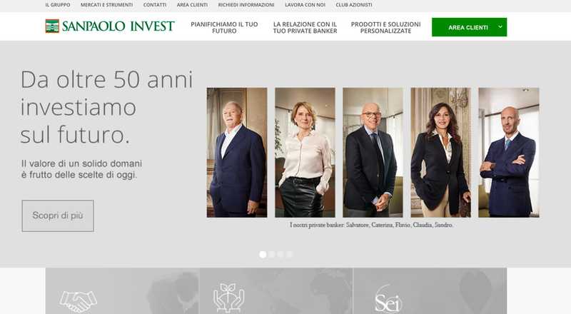 Informazione Generale - Sanpaolo Invest Banca